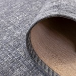 Alfombra Vintage Burma 017 Gris Oscuro