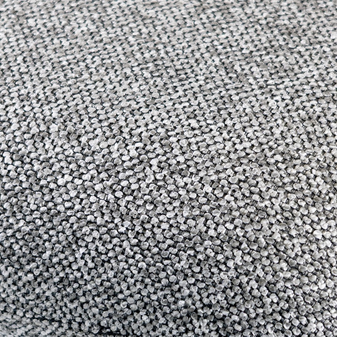 Tibre Swivel pouf light gray chenille