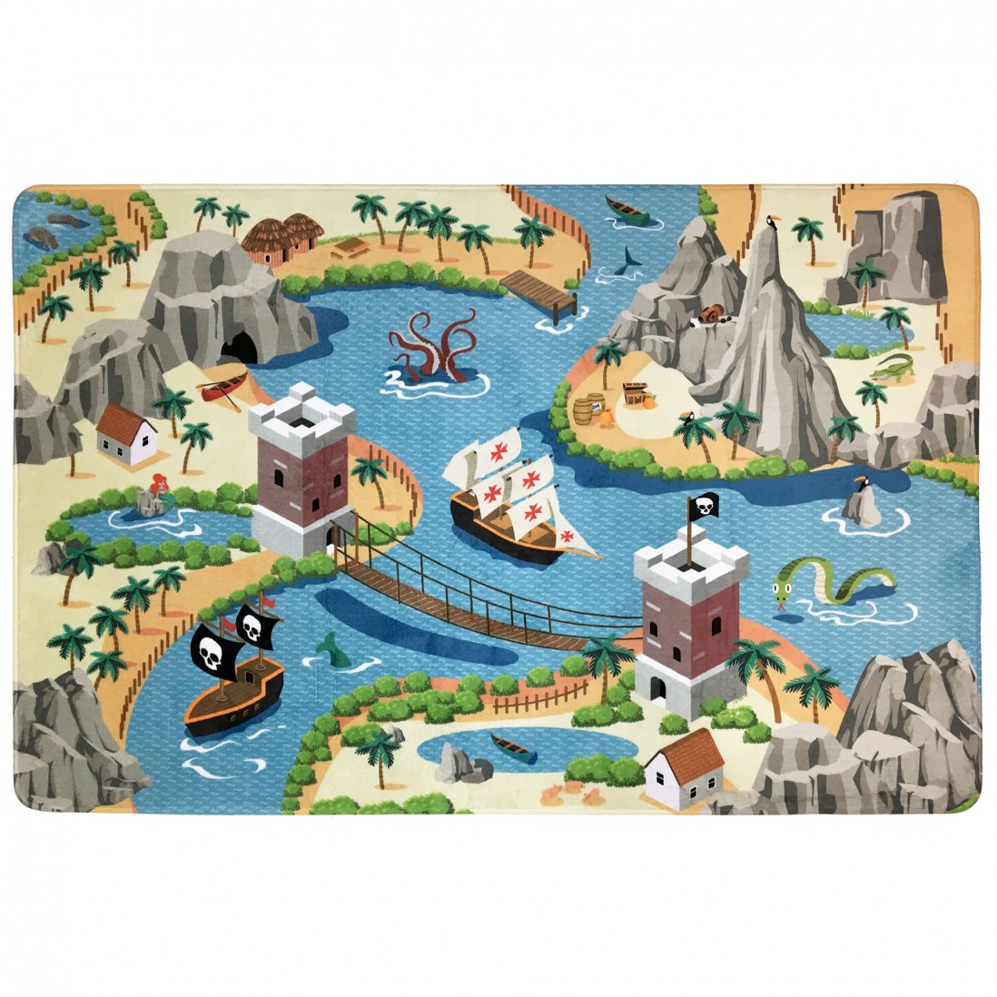 Kids Area Rug Soft Baby 1902/1902 Multicolor