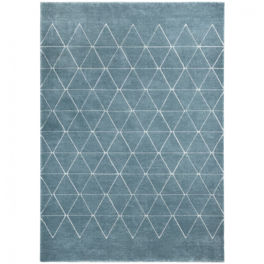 Geometric Area Rug Vegas 54238/630 Aqua Blue/Natural