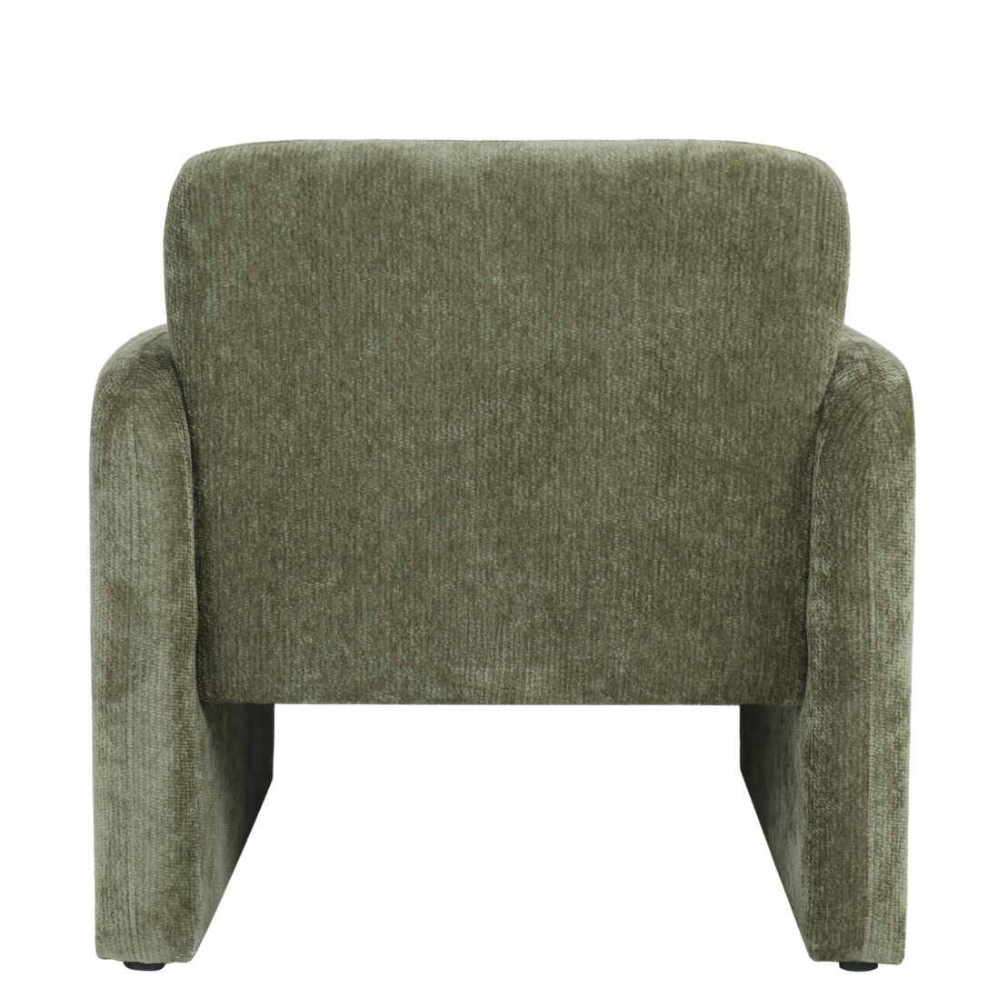 Rubicon armchair in dry green chenille