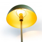 Dark green Lume floor lamp