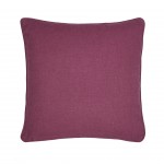 Emmy cushion bordeaux double-sided with floral print 40 x 40 cm