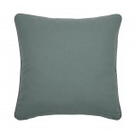 Casablanca cotton cushion double-sided with palm tree pattern/green 45 x 45 cm