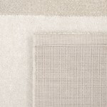 Geometric area rug Corfu 57706 in beige brown and blue