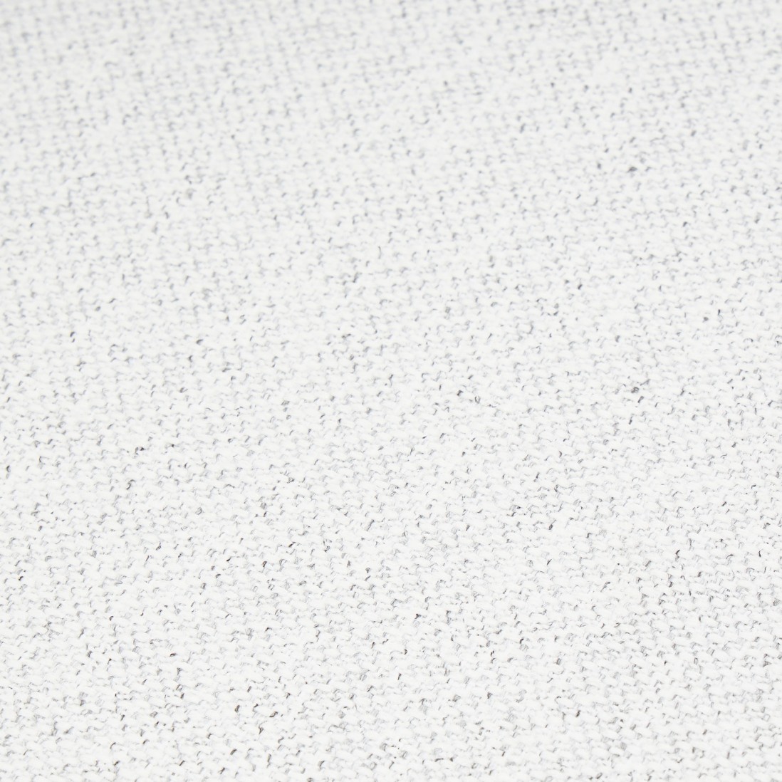 Stella cream polypropylene chair with cushioned seat