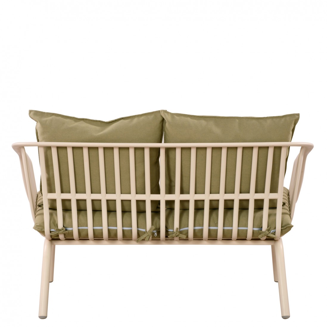 Piave garden set with 2 seater sofa + 2 armchairs and cream coffee table