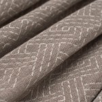 Colcha cama doble Duna con estampado geom�trico beige