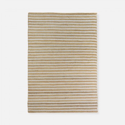 Area Rug Natural Jute in jute and wool natural color 241