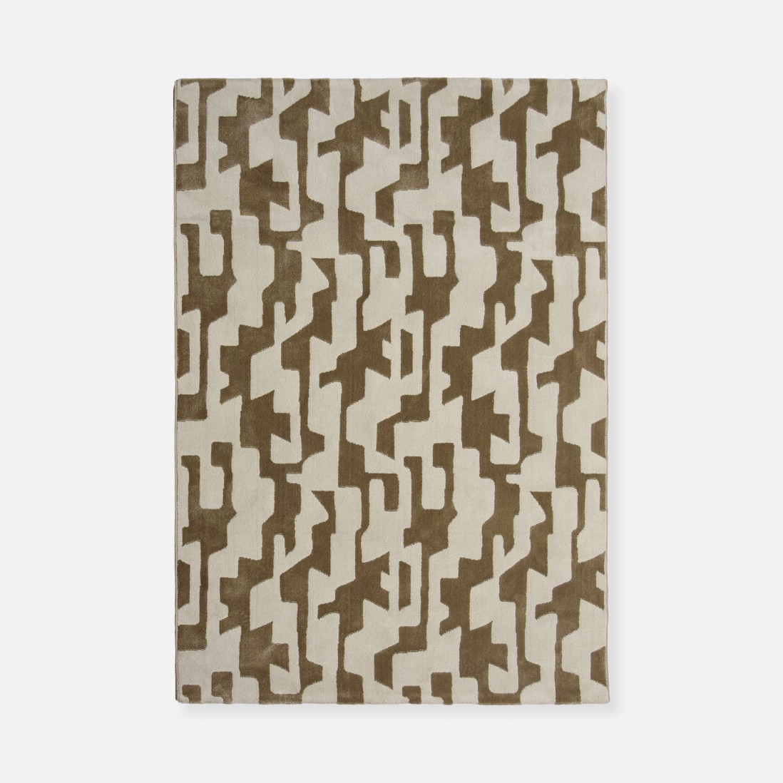 Abstract Area Rug Madi 5563/002 Brown