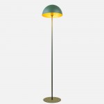 Dark green Lume floor lamp