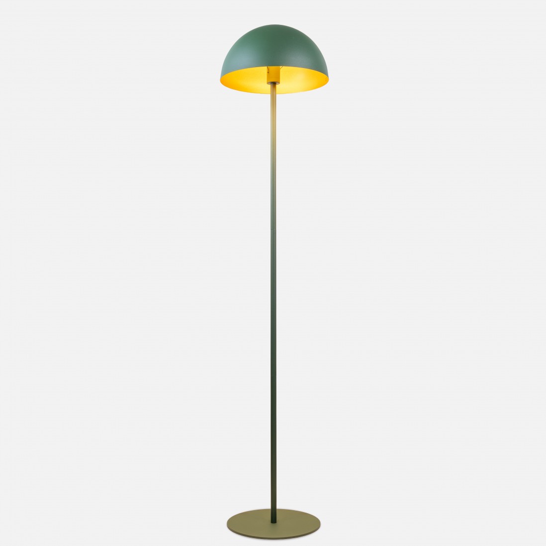 Dark green Lume floor lamp
