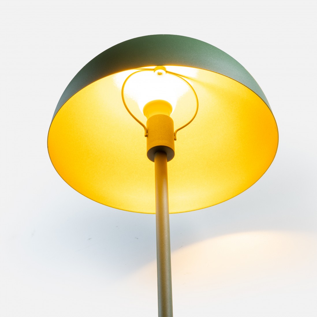 Dark green Lume floor lamp