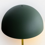 Dark green Lume floor lamp