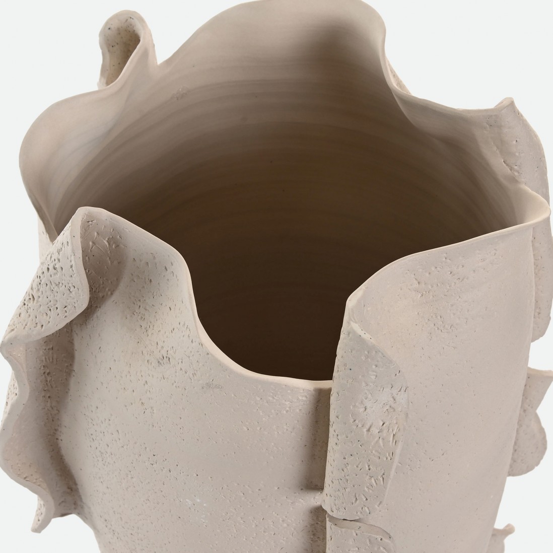 Jarra cer�mica 222275 em cru 47 cm