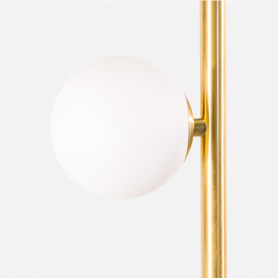 Bals floor lamp gold with marble base