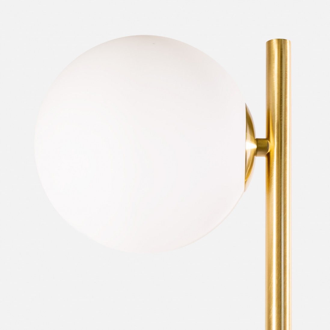 Bals floor lamp gold with marble base