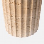 Solene marble and glass table lamp