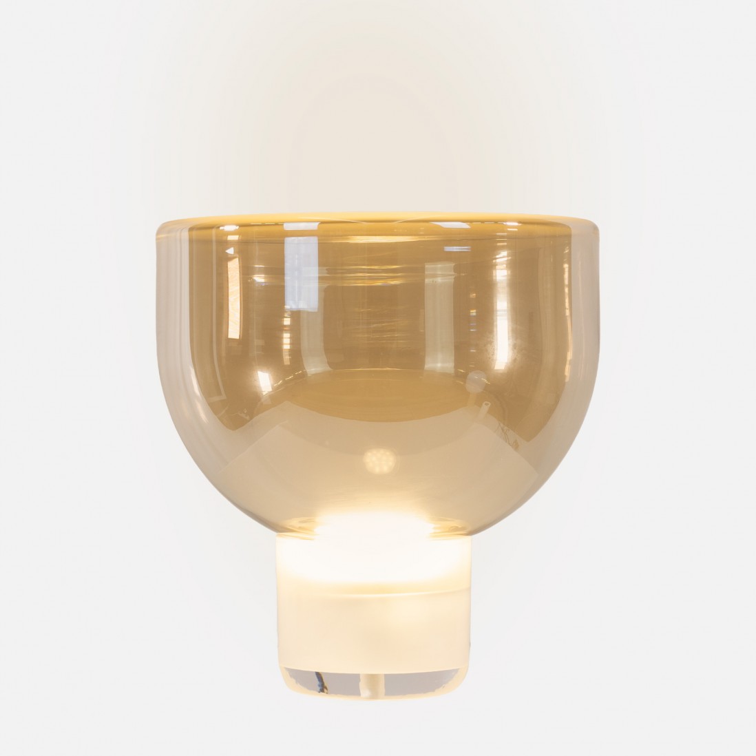 Belle glass table lamp
