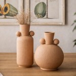 Jarra metal 353 terracota 29 cm
