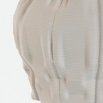White ceramic 3D jar 839 24 cm
