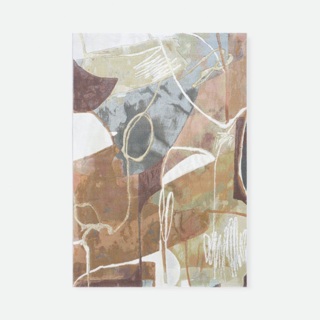 Abstract Area Rug Kira 63799/7270 Multicolor