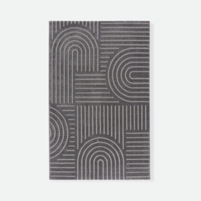 Geometric Area Rug Namur 588/233 Gray Geometric Area Rug Namur 588/233 Gray