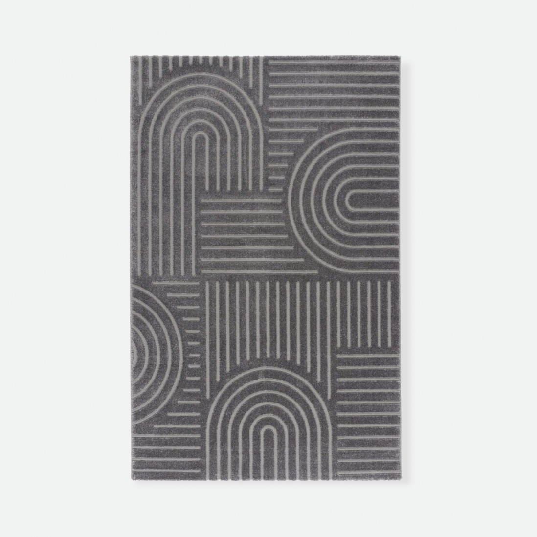 Geometric Area Rug Namur 588/233 Gray