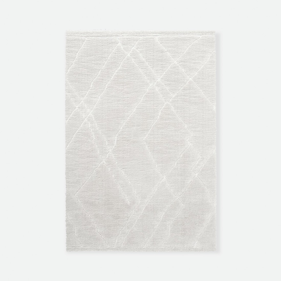Alfombra Moderna Fez 14005/6292 Blanca