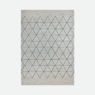 Geometric Area Rug Vegas 54238/036 Gray/Blue Geometric Area Rug Vegas 54238/036 Gray/Blue