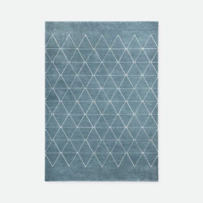 Geometric Area Rug Vegas 54238/630 Aqua Blue/Natural Geometric Area Rug Vegas 54238/630 Aqua Blue/Natural