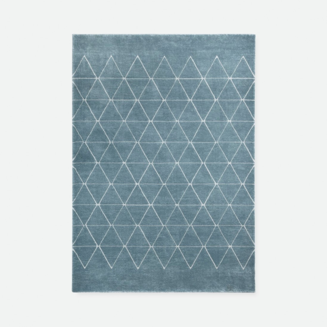 Geometric Area Rug Vegas 54238/630 Aqua Blue/Natural