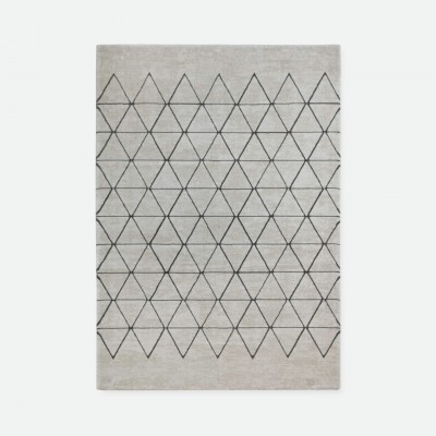 Geometric Area Rug Vegas 54238/076 Gray/Black Geometric Area Rug Vegas 54238/076 Gray/Black