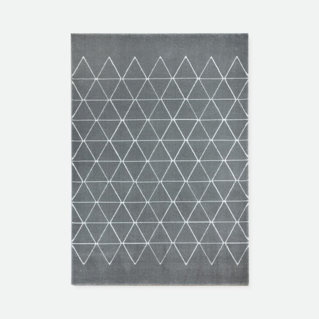 Geometric Area Rug Vegas 54238/670 Gray Dark