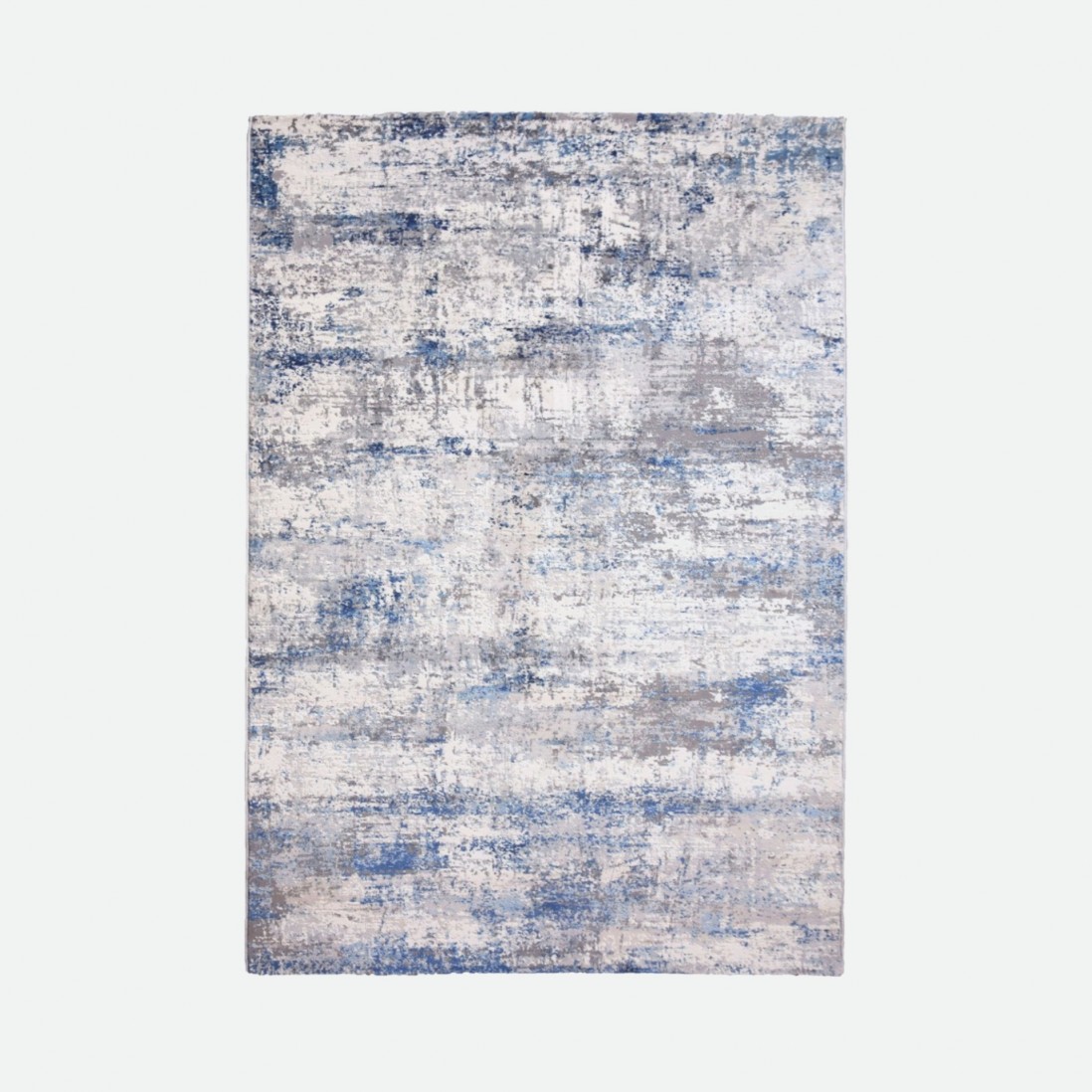 Abstract Area Rug Arinto 004 Blue