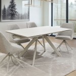 Extensible Dining Table 160(240)X90 cm Norma