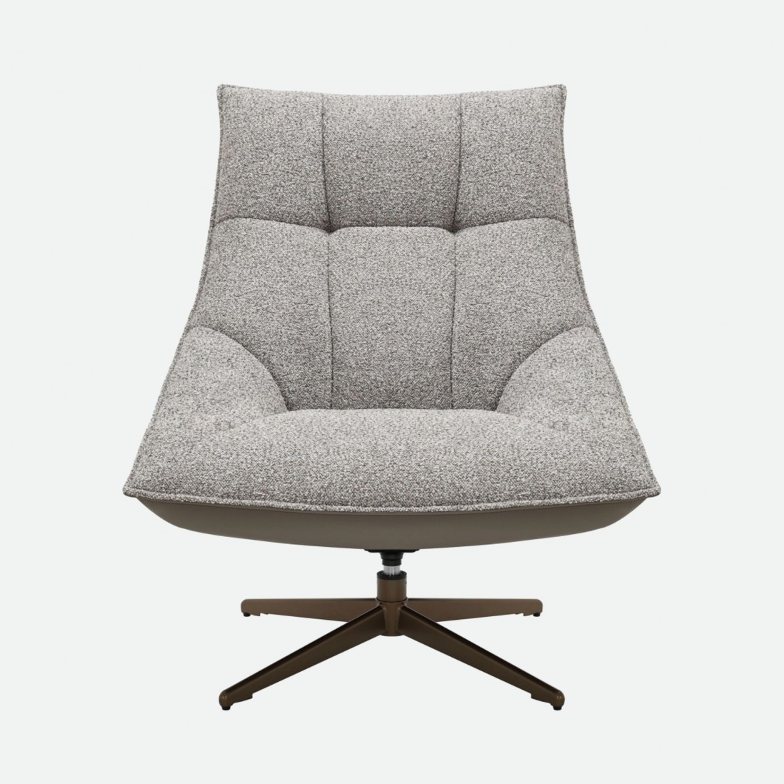 Swivel Armchair Serres Taupe