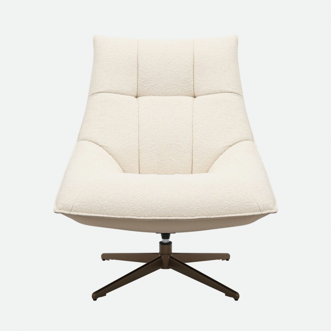 Swivel Armchair Serres Cream