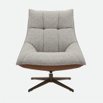 Swivel Armchair Serres Beige