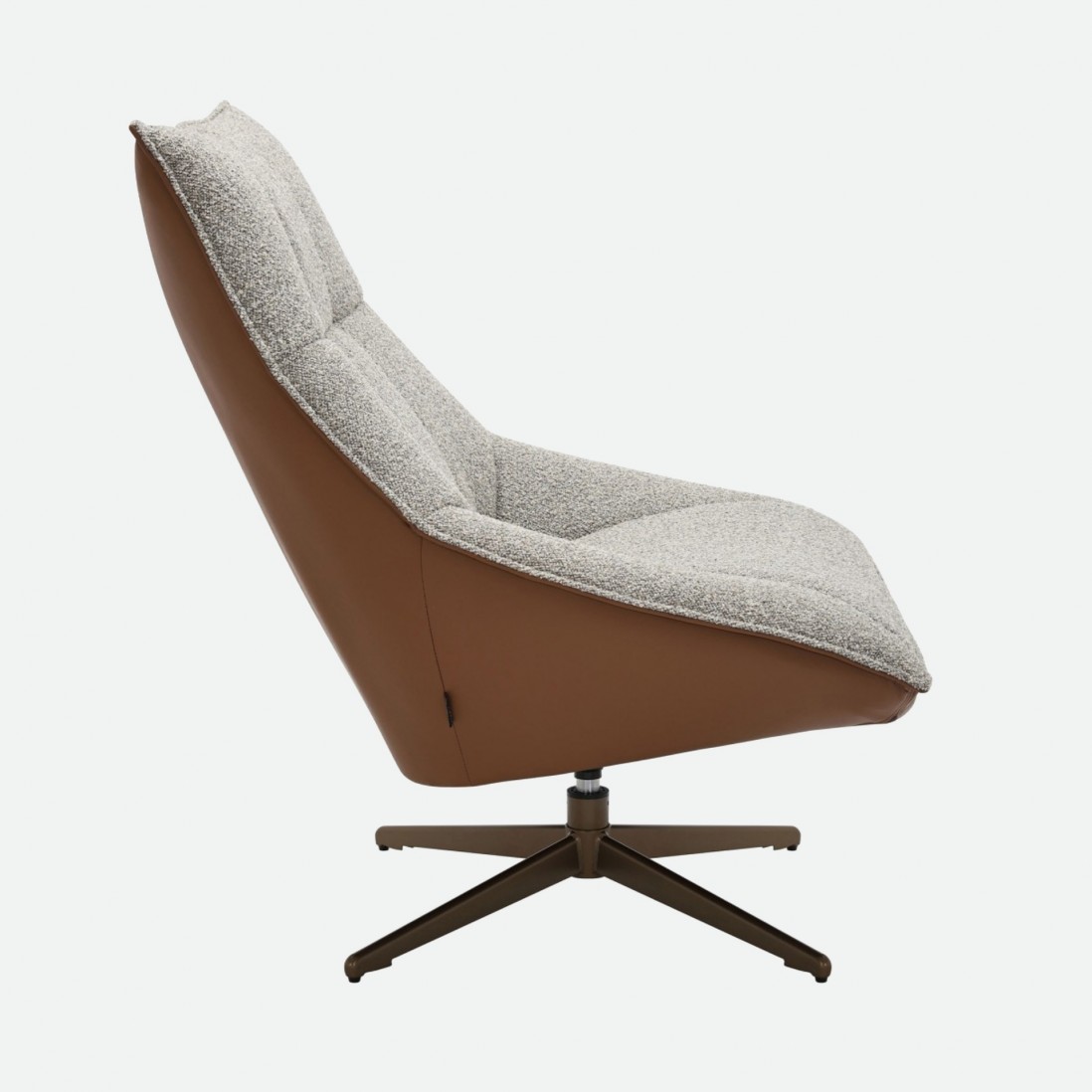 Swivel Armchair Serres Beige