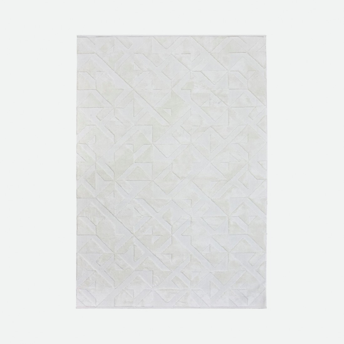 Modern Area Rug Bosco 869/001 White