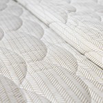 Edred�n de cama individual Noa 100% algod�n beige