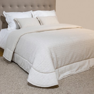 Colcha Cama de Casal Boreal Bege Colcha Cama de Casal Boreal Bege