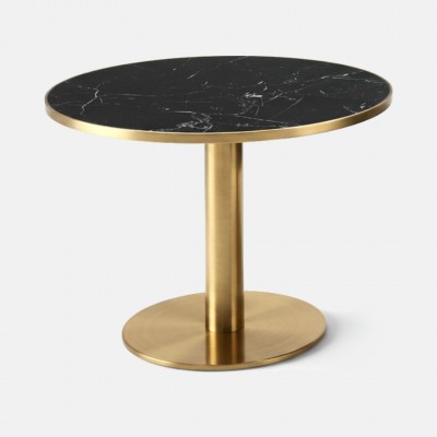 SAVA black porcelain coffee table �60cm
