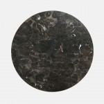 SAVA black porcelain coffee table �60cm