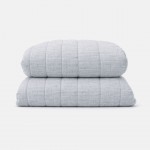 PRADO double bedspread plain gray