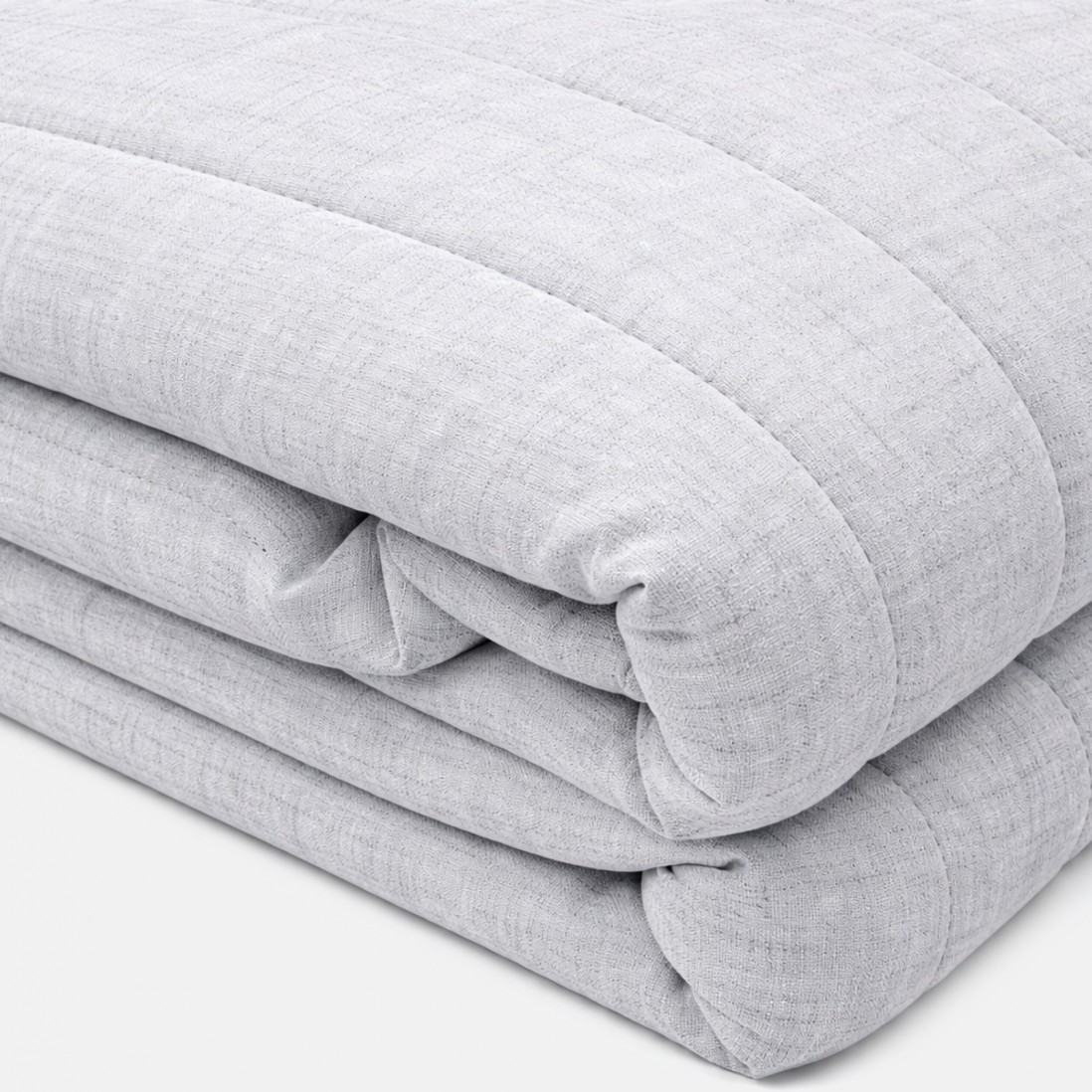 PRADO double bedspread plain gray