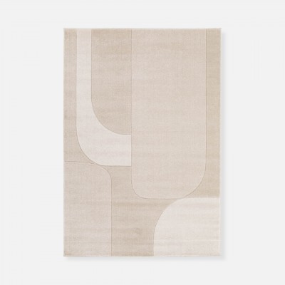 Abstract Area Rug Gabo 38305/651 Beige Abstract Area Rug Gabo 38305/651 Beige