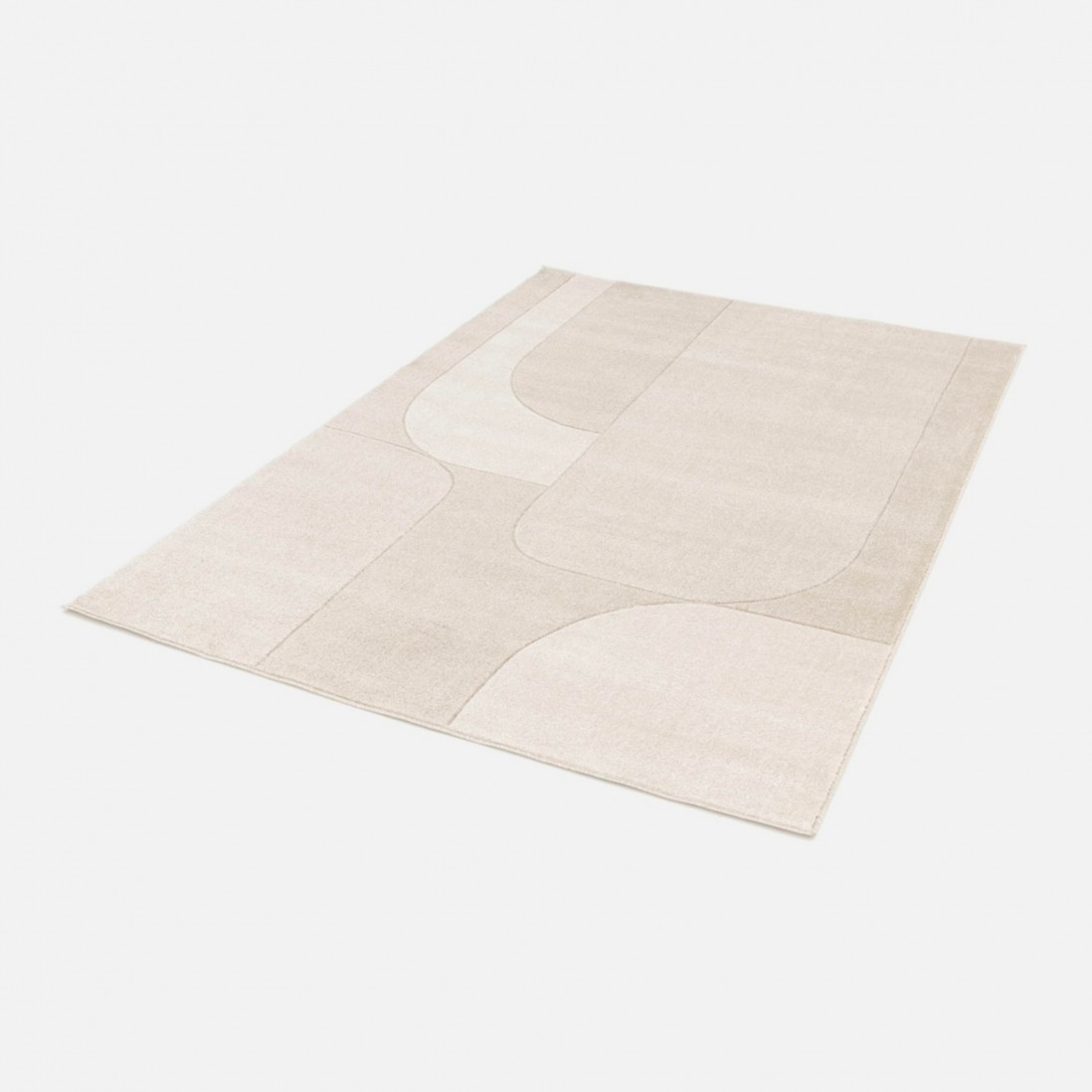 Abstract Area Rug Gabo 38305/651 Beige