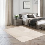 Abstract Area Rug Gabo 38305/651 Beige